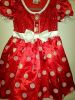 Kids Costumes to Hire - Minnie mouse dress red  ( 6-7yrs)
